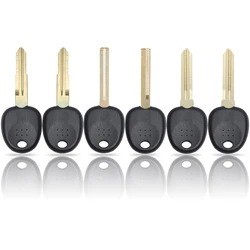 Keyecu Transponder Chip Key Case Shell per Hyundai coupé Tucson Elantra Accent Santa Fe i10 per Kia sinistra/destra/scanalatura centrale