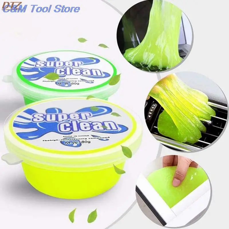 

60ML Super Dust Cleaner Clay Dust Keyboard Cleaner Mucus Toy Cleaner Gel Computer Gel Mud Putty Kit USB Laptop Cleaner