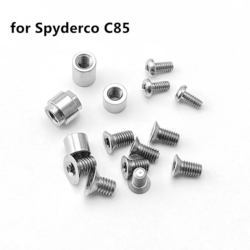 Titanium Folding Tool Screw Shank Screw Spindle Support Shaft Complete Set  Outdoor Tool For Spyder C85 Yojimbo  Screw DIY