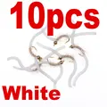 10 piezas blancas