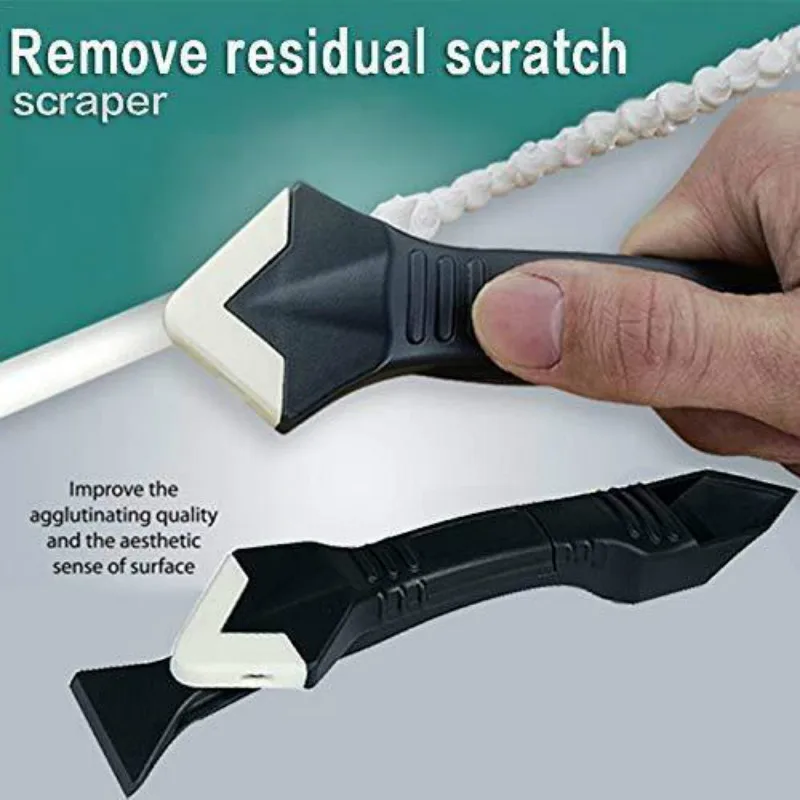 Glass Glue Angle Scraper Scraper Tool & Caulking Tool Cement Scraper Tool Shovel Angle Glue Shovel Floor Cleaning Sealant Kitche