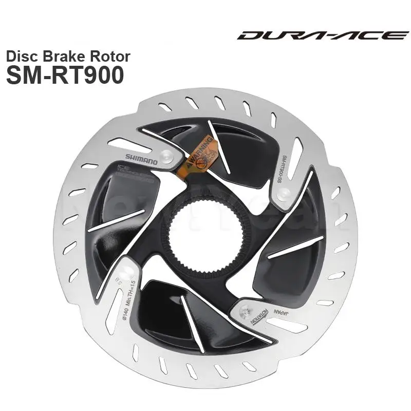 SHIMANO DURA-ACE R9100 SM-RT900 CENTER LOCK - Disc Brake Rotor - ICE TECHNOLOGIES FREEZA - 160/140 mm Original parts