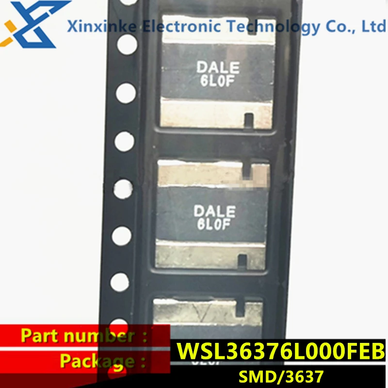 

WSL36376L000FEB 3637 0.006R 1% 6mR 6L0F 3W DALE 4-terminal current sensing resistance Current sensing resistor