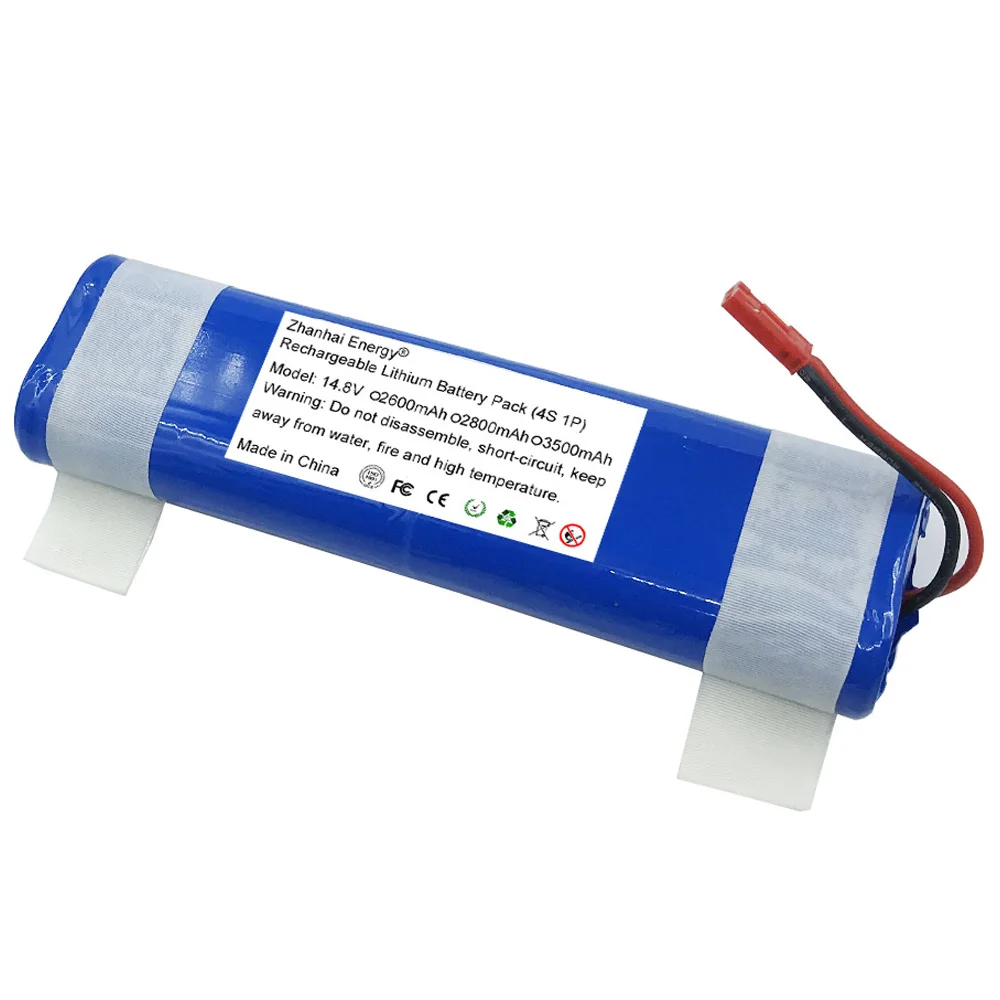 14.4V 14.8V 3500MAh Li-Ion 2600MAh รูปทรงกระบอกแบตเตอรี่แบบชาร์จไฟได้แพ็คสำหรับ ILIFE หุ่นยนต์กวาด V3sPro V50 V5sPro V8s x750ใหม่