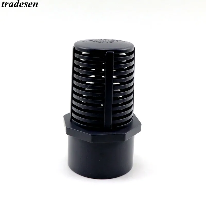 1Pcs PVC Pipe Aquarium Water Pump Filter Joint Fish Tank Water Inlet Strainer Garden Home Water Tube Fittings Permeable Cap Mesh