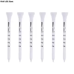 50PCS Professional Golf Tees 83mm White golf wood tee