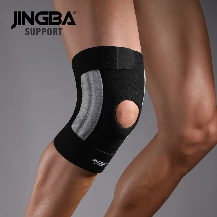 JINGBA SUPPORT Adjustable knee pads Outdoor sports volleyball knee brace support belt basketball Fitness knee protector rodiller