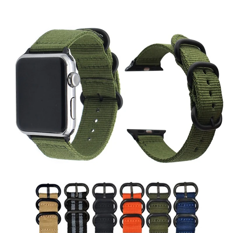 

nylon strap for apple watch 5 band 44mm 38mm 40mm 42mm correa for apple watch 42mm 44mm 40mm for iwatch band 42mm 38mm 40mm 44mm