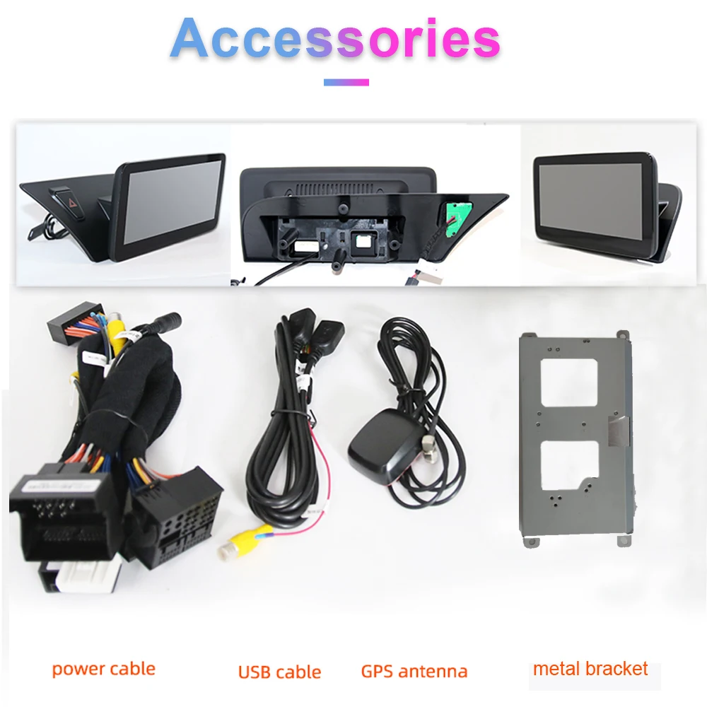 COIKA Android 13 System Car Screen Player For Audi A4 B8 A5 2009