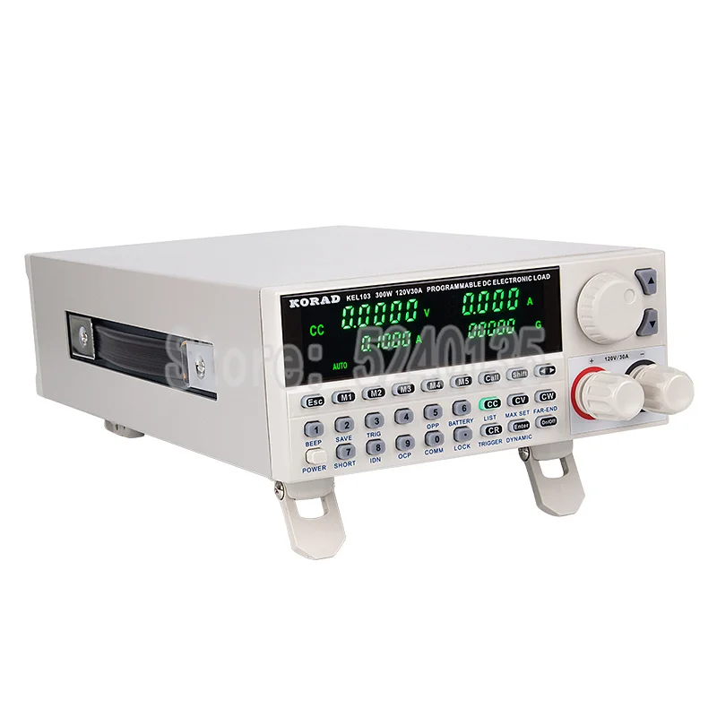 KEL102/KEL103 150W / 300W 120V 30A DC Electronic Load With Switch Adjustable Current Battery Capacity Voltage Discharge Tester