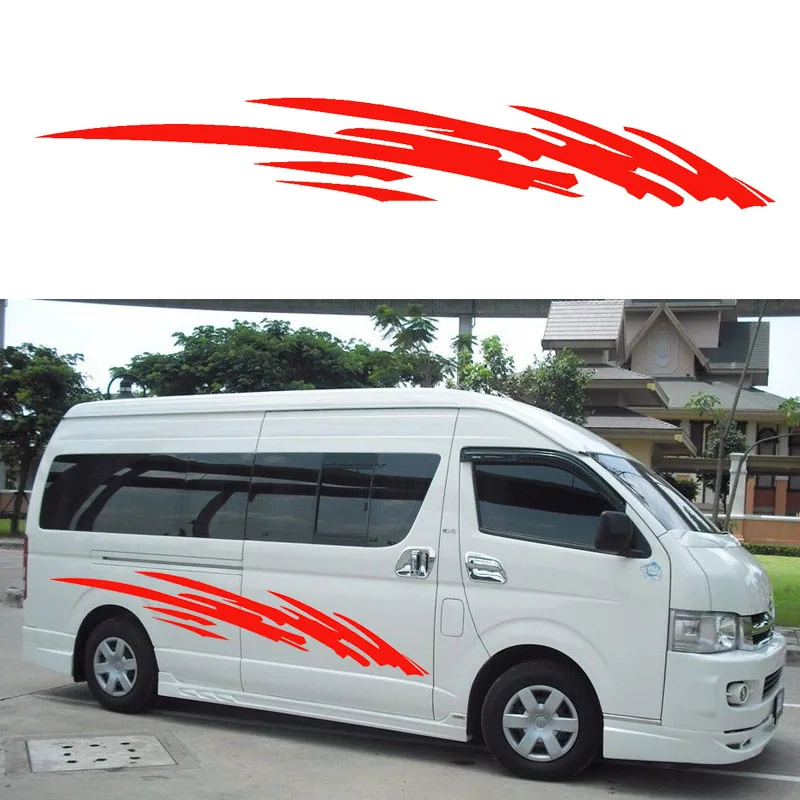 

Aliauto 2x Caravan Motorhome Camper Van KK Vinyl Graphics Stickers Decals Vito Transit SUV (one for Each Side) 200cm*26cm