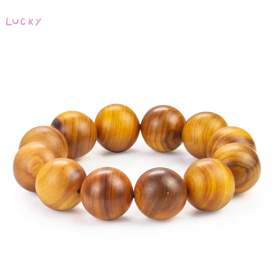 Cliff Cypress Beaded Running Ring Water Ripple Aging Material High Oil and High Density Fragrance Wenwan Bodhi Bracelet