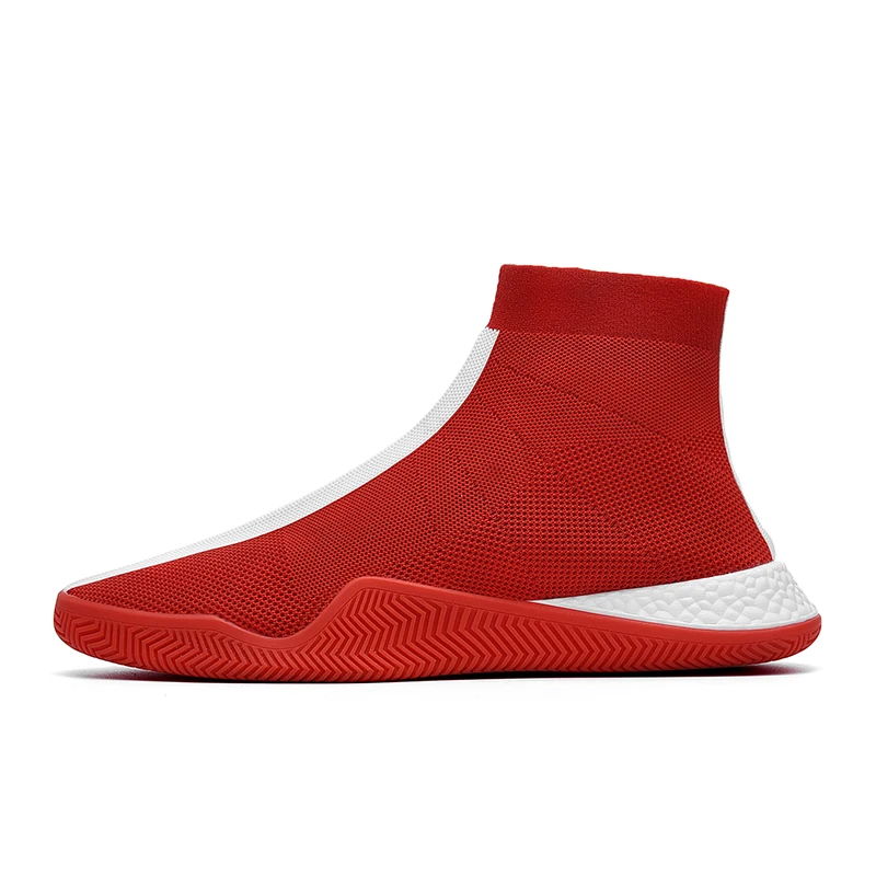 Summer Socks Shoes Couple High-Top Single Shoes Men Women Slip On Shoes Casual Lazy Shoe Breathable Casual Shoe