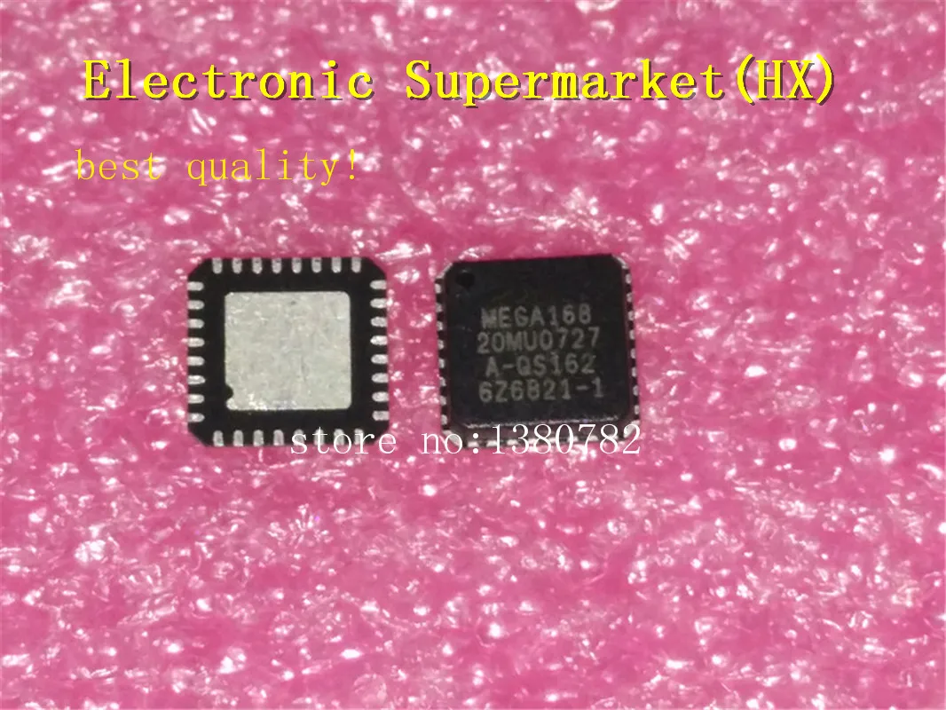 

Free Shipping 10pcs-50pcs ATMEGA168-20MU ATMEGA168 QFN-32 New original IC In stock!