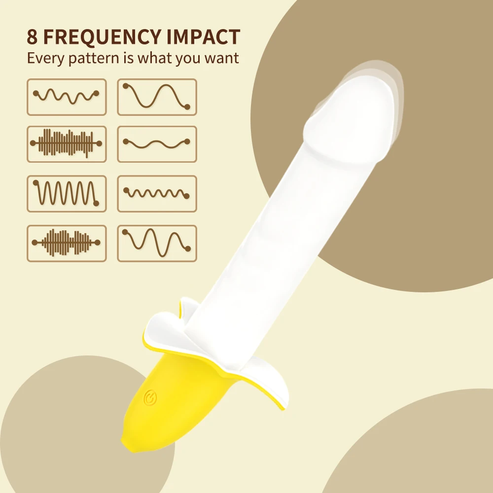 جهاز هزّاز البظر على شكل موز ، جهاز تحفيز مهبلي على شكل G ، جهاز استمناء نسائي من السيليكون الناعم ، لعبة جنسية للبالغين للنساء