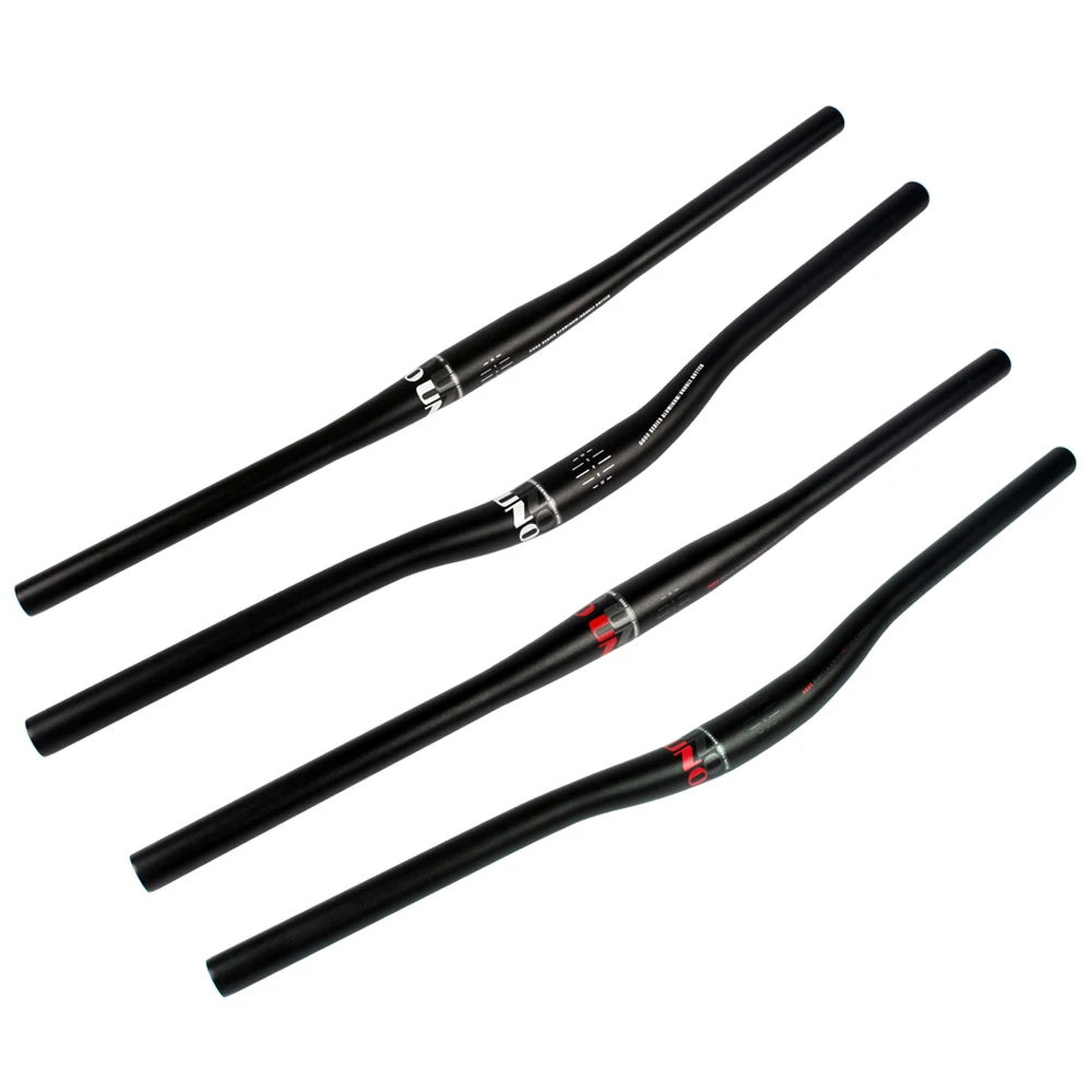 UNO MTB Handlebar Bicycle Handlebar Swallow-shaped Bike Handlebars 31.8*640/680/720/740/760/800mm Flat or Rise Handle bar Parts