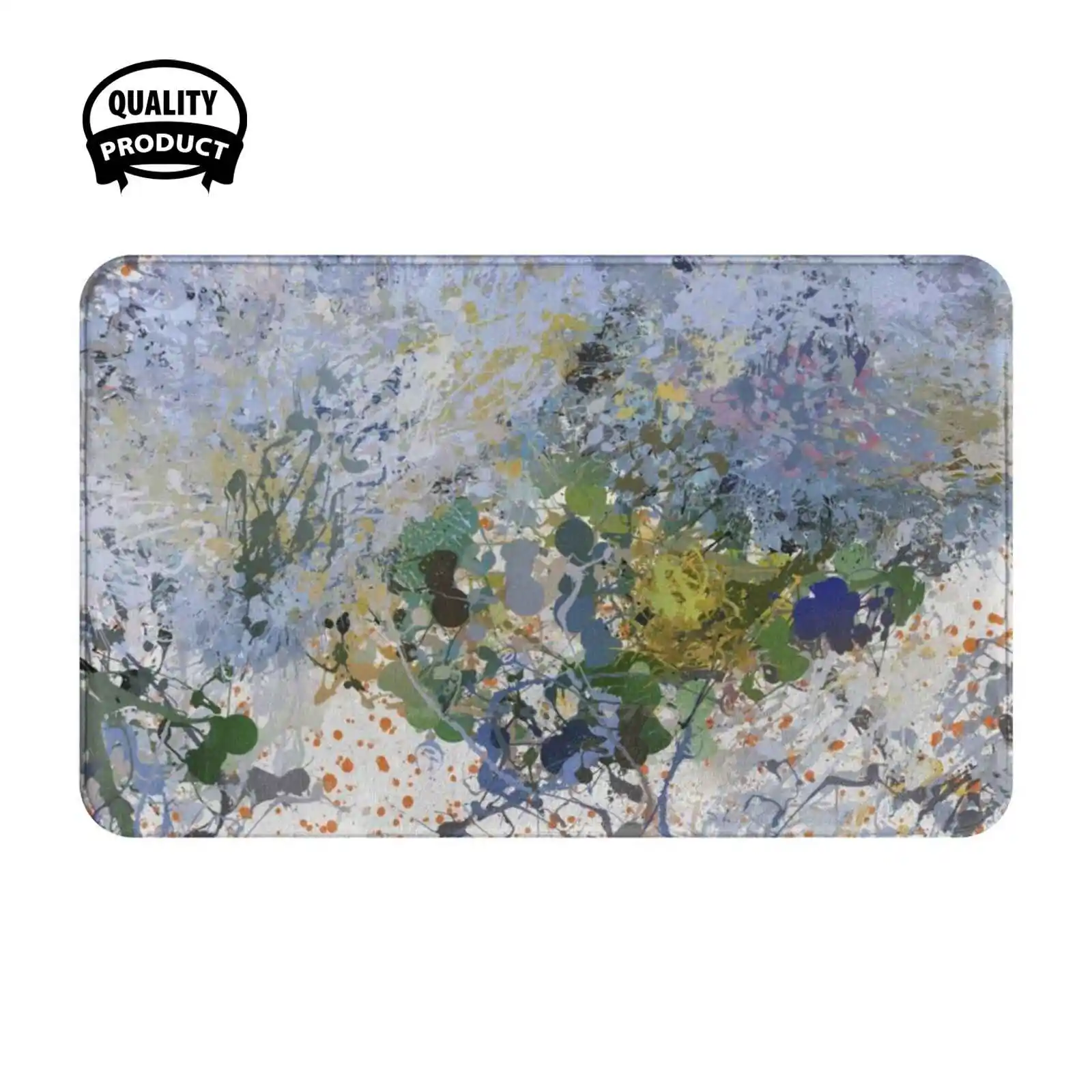 The Himalayas Soft Cushion Home Carpet Door Mat Car Rug Himalayas Mountain Range Abstract Art Snow On A Mountain Ice And Snow