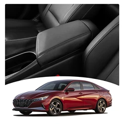 LFOTPP Car Armrest Box Cover for Hyundai Avante CN7/ Elantra 2024 Central Control Armrest Container Pad Auto Elantra Accessories