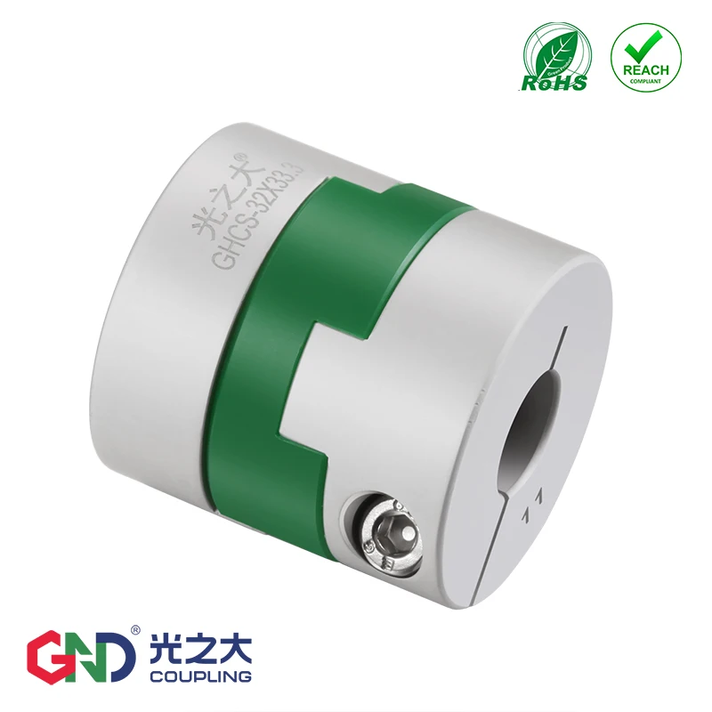 Shaft Coupling GHCS For Servo Motor Aluminum Oldham Shorter Type Clamp 6.35 Shaft Coupler