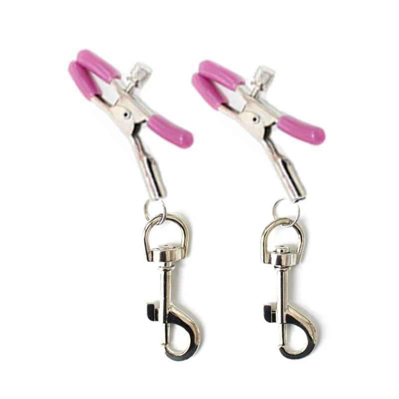 

Nipple Clamps Chain Metal Bondage Labia Slave BDSM Nipple Clips Women Toys Sex Games Sexual Game