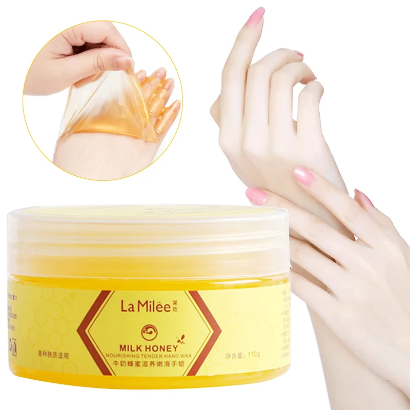 Hand Wax Moisturizing Whitening Exfoliating Remove Calluses Dead Skin Peel Mask Anti-Aging Fades Fine Lines Mild Skin Care 110g