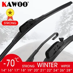 Winter Snow Car Wiper Blade U Hook Natural Rubber Windshield Windscreen Wiper 14