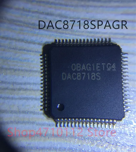 Free shipping NEW 5PCS/LOT DAC8718SPAGR DAC8718SPAGT DAC8718S DAC8718 TQFP64