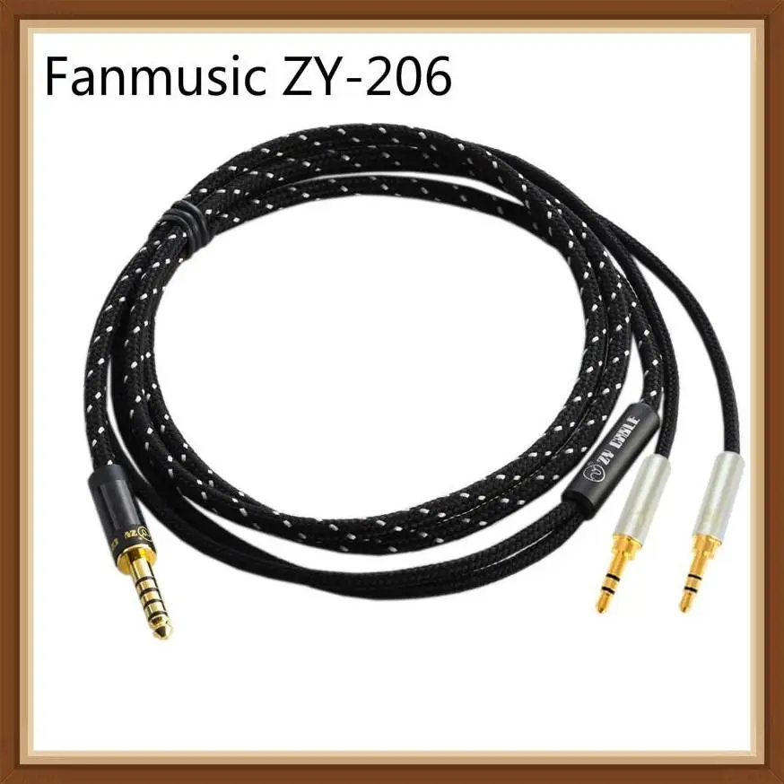 Fanmusic ZY-206 Earphone Upgraded Cable 4.4 Five-level Balanced Cord