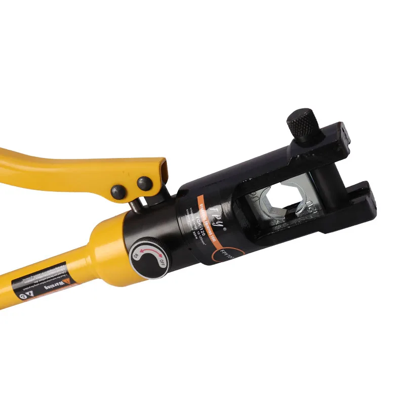 Hydraulic Crimping Tool YQK-120 with Crimping Range from 10-120MM2 Hydraulic Crimping Plier for Cable Lug  CU/AL Connectors