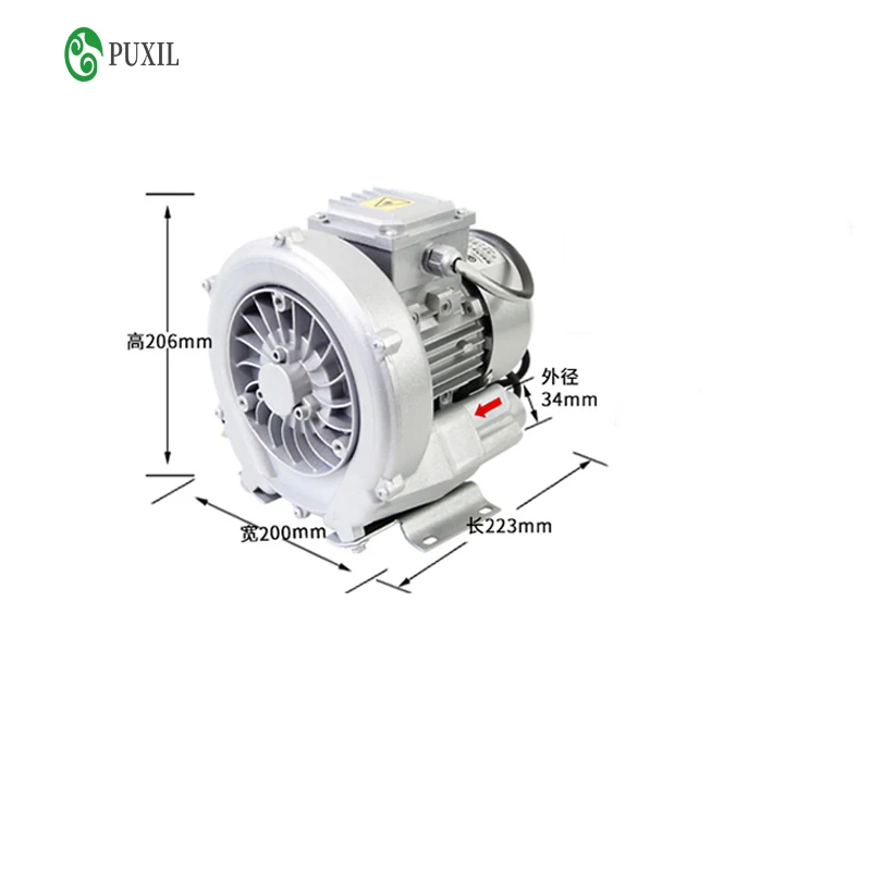 Imagem -04 - Nova Chegada Ventilador o em Forma de Anel Vortex Ventilador de Alta Pressão de Alta Pressã
