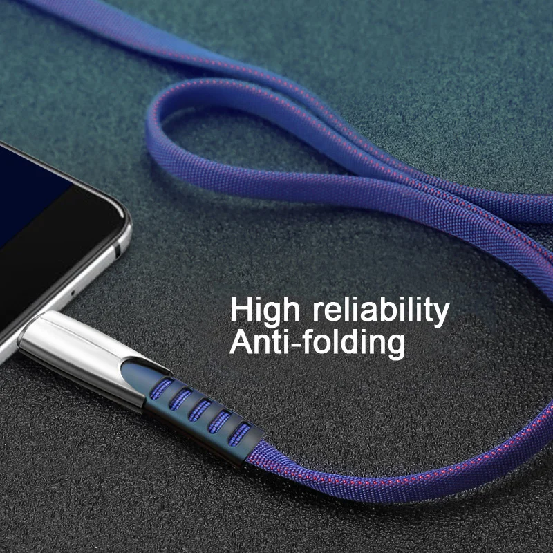 Micro USB Type C Cable High Speed Phone Charger For Android Xiaomi Samsung Huawei Mate P50 Honor 3.0A Fast Charging Type C Cable
