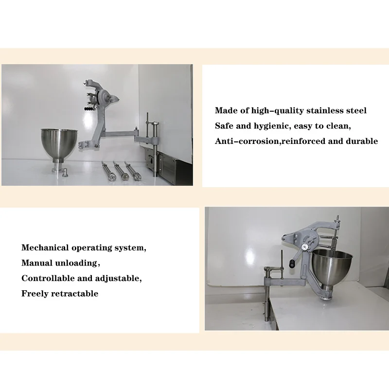 ماكينة صنع الكعك الأوتوماتيكية التجارية الشهيرة/صانع دونات صغيرة/ماكينة صنع الدونات 9 لتر للبيع