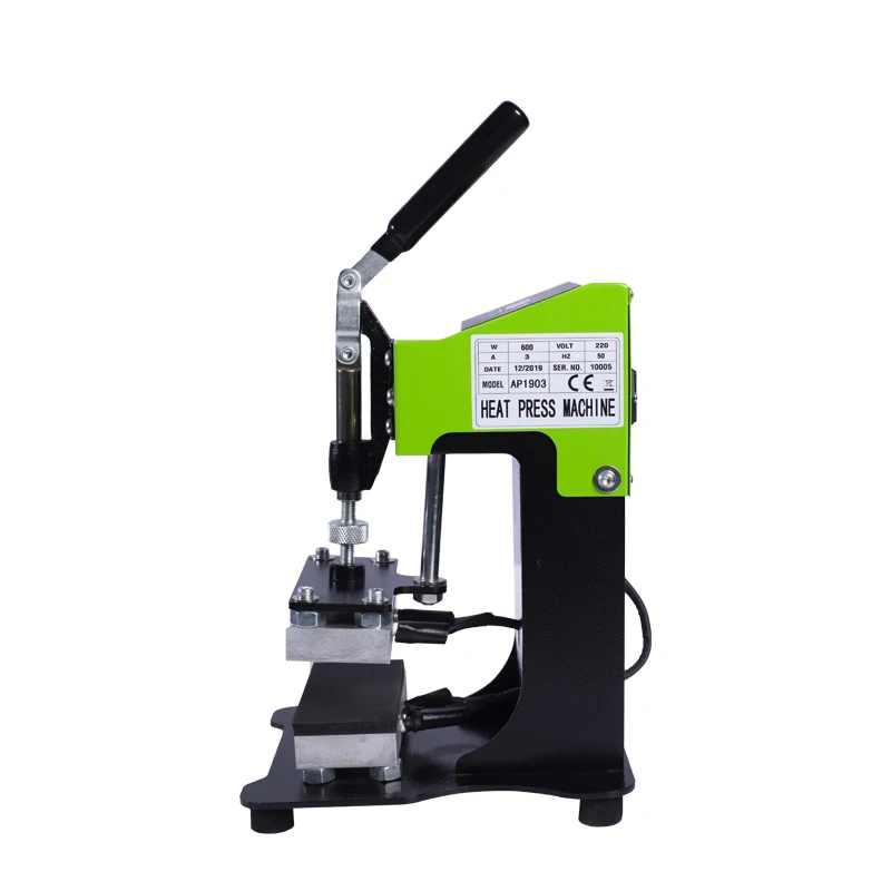 Manual Mini Rosin Press Machine 2.3*4.7inch Heating Pressing Plates Herb Wax Concentrate Oil Extracting Tool AP1903 Green Color