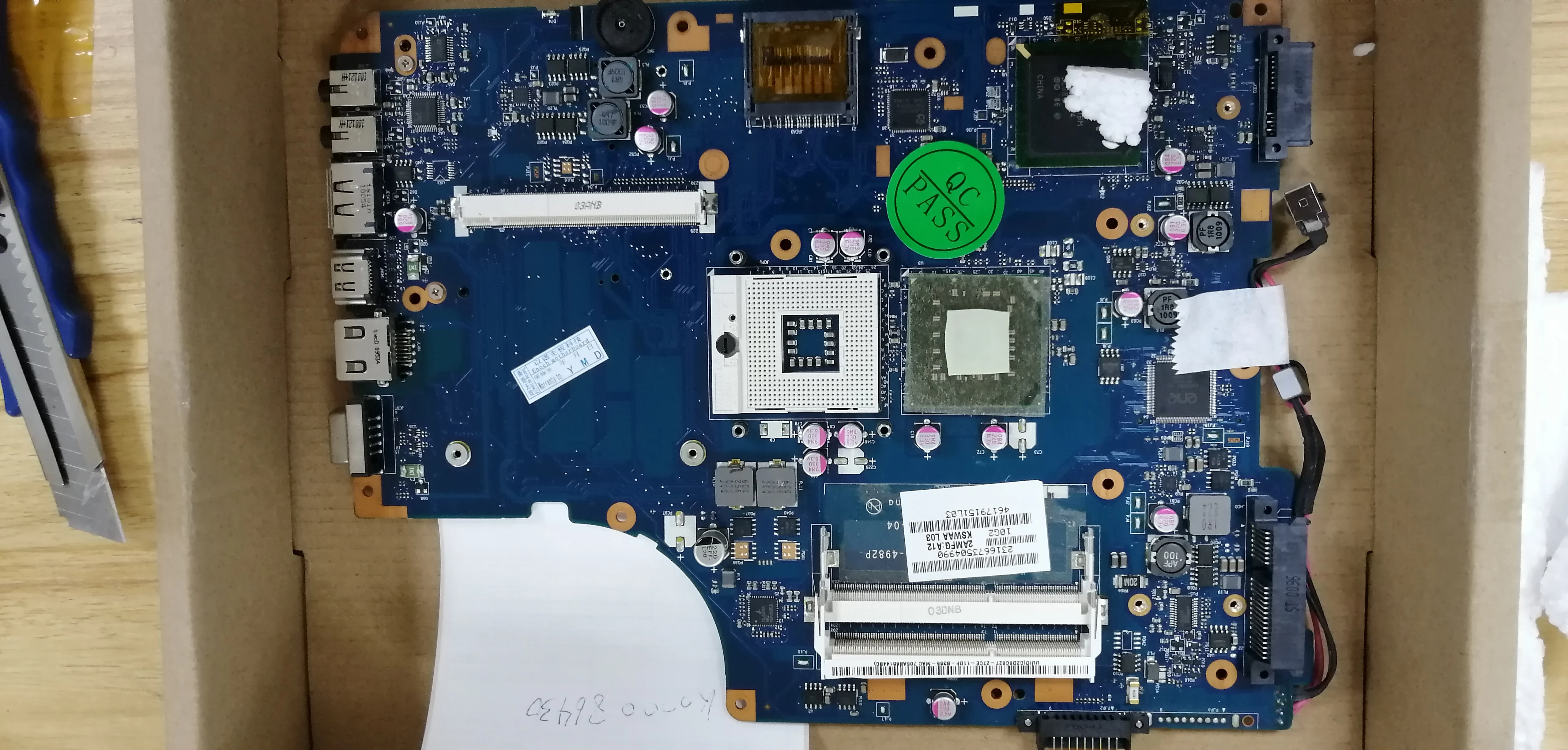 

L500 LA-4982P K000086430 connect board full test price differences