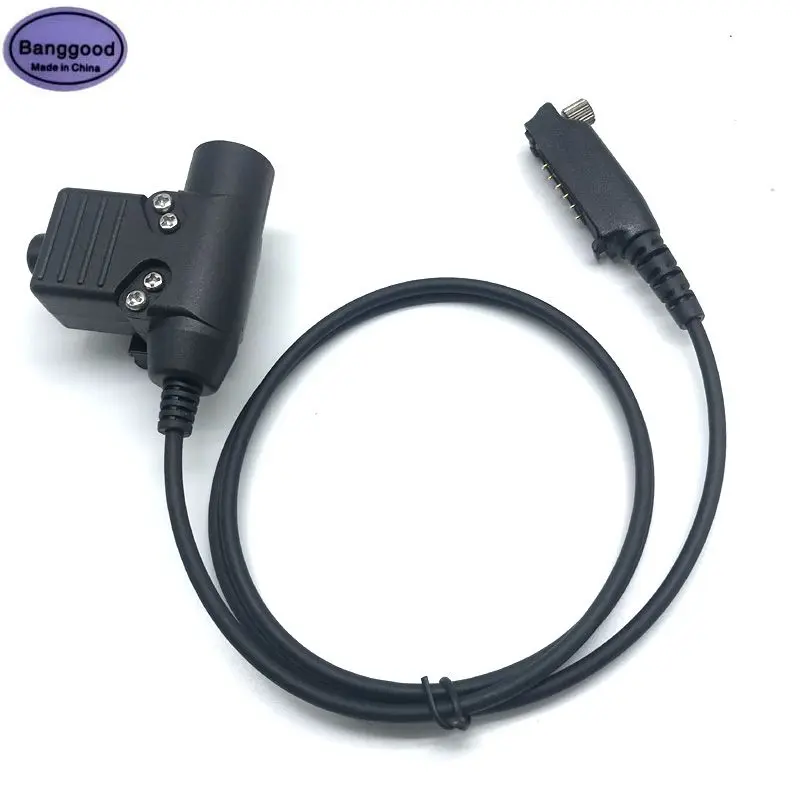 Police U94 PTT Cable Tactical Sepura Stp Stp8000 Stp8030 Stp8035 Stp8038 STP8040 Stp9000 Radios Connector Walkie Talkie Adapter