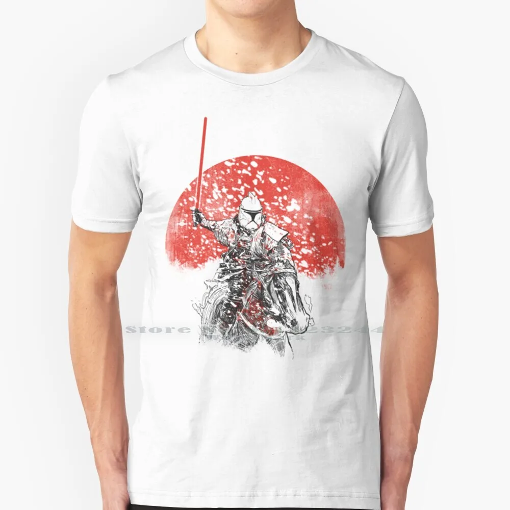 Trooper 100% Cotton T Shirt Mash Up Sci Fi Japan Artistic Artsy Kharmazero Pop Culture Geek Science Fiction Stormtrooper Movies