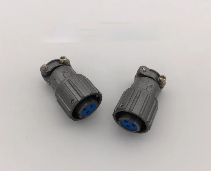 Aviation Plug Socket Q14-3 Core Female Q14K3P/PJ Snap-in Quick Connector Joint