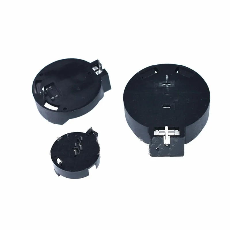 10 pçs/lote CR1220 CR2032 CR2450 3V plugue suporte da bateria suporte da bateria na bateria da tecla