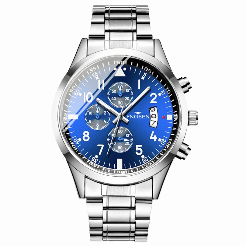 UTHAI CQ39 Men watch quartz clock wristwatch for male stainless steel Business casual luxury classic Waterproof 2020