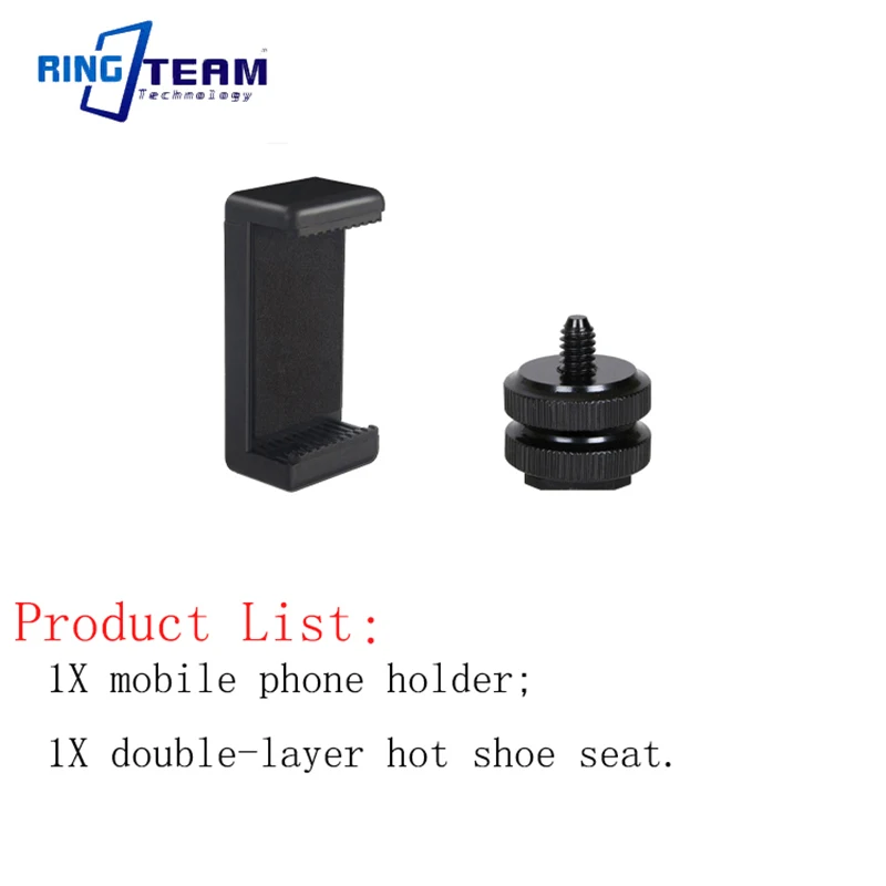 핫슈 클립 모바일 파워 뱅크 카메라 전원 공급 장치 고정 브래킷, 캐논 G7X3 M6II 1DX3 용 1/4 나사 포트