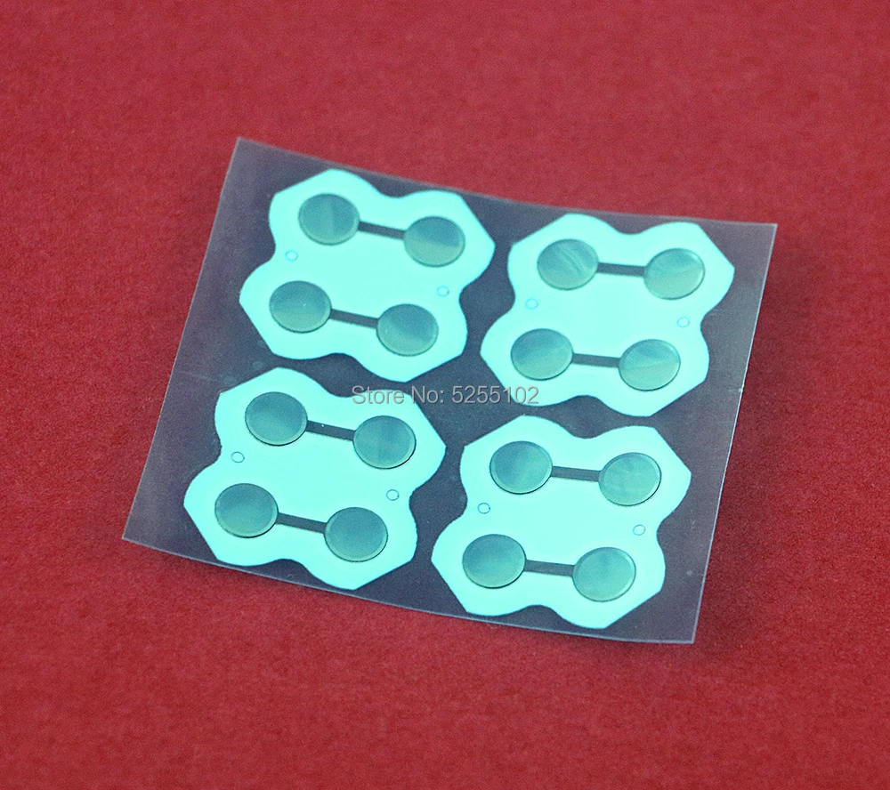 Película de mango izquierdo y derecho de 200 piezas para Nintendo NS Switch Controller D Pads d-pad Metal Dome Snap PCB board buttons