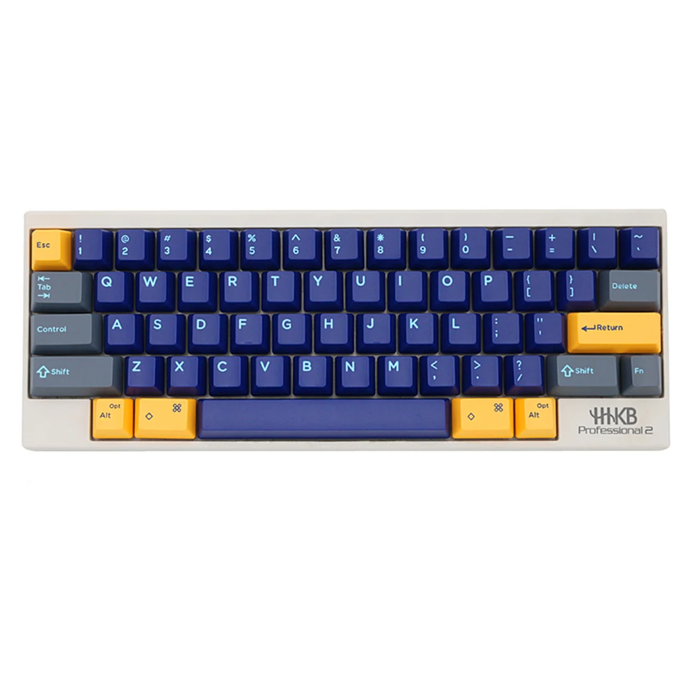 

Keycaps Special For HHKB PRO2 TYPES Capacitive Keyboard ABS Double Color Cyberpunk Semiconductor Sea Blue Grey Yellow Key Cap