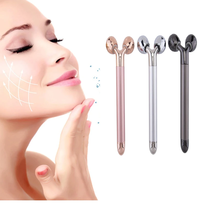 Portable Beauty Bar Facial Vibration Massage Face Skin care Face Roller Face Lift Stick Lifting Anti Wrinkle Skin Care Tools