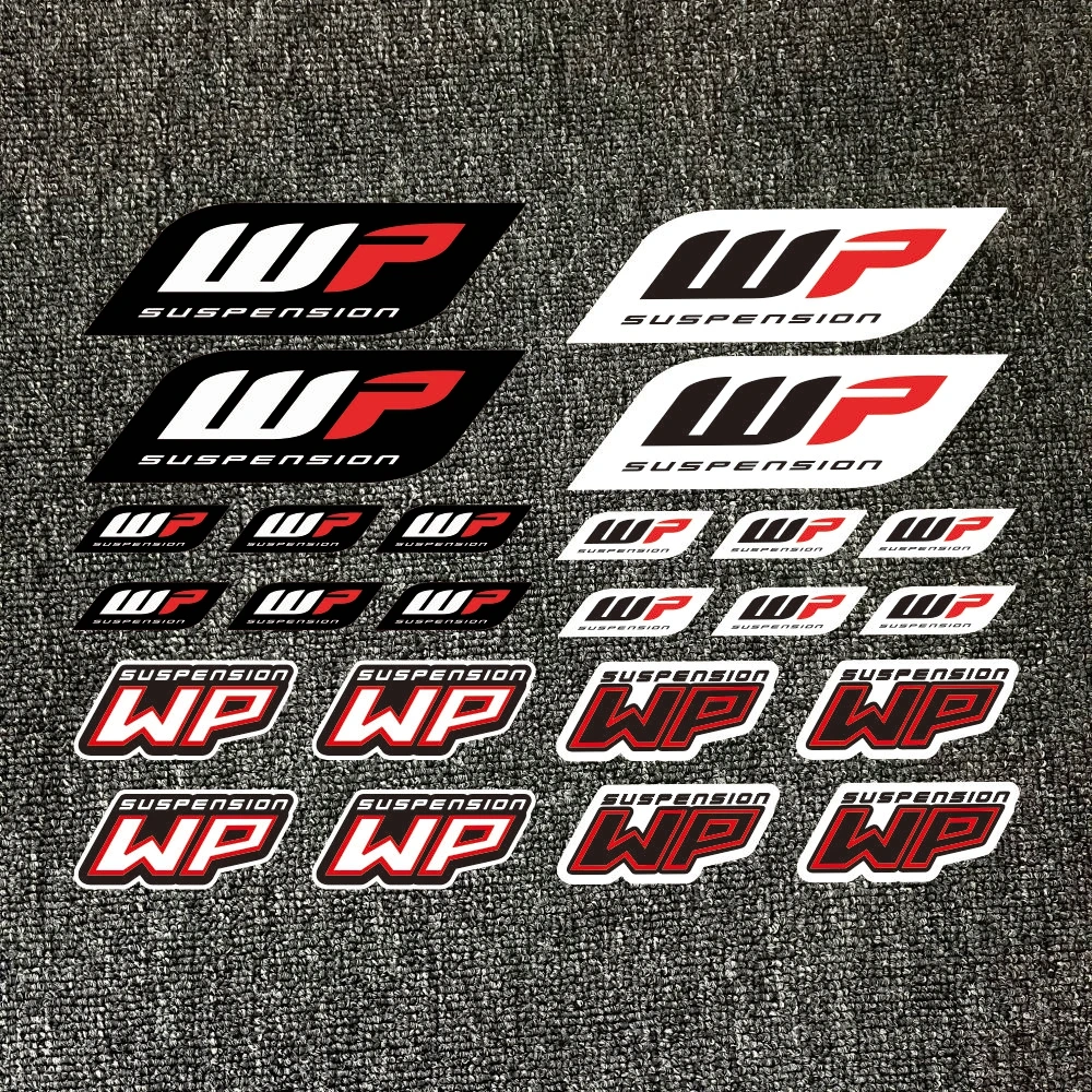 

A Set Of Waterproof Reflective Stickers For WP Shock Absorption Decorative Helmet Of Kawasaki Yamaha Suzuki KTM Motorcycle