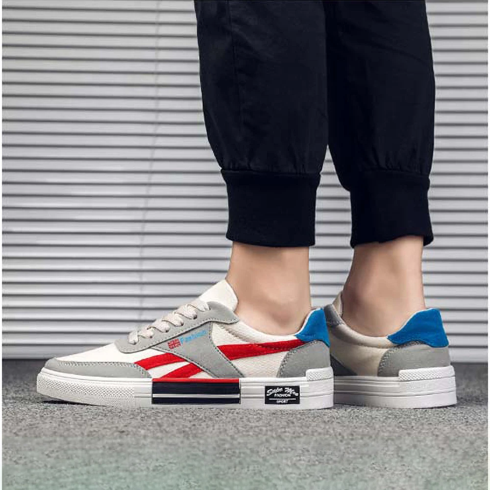 Skateboarding Men's shoes Summer and Autumn New Tide Shoes canvas Wild sports and leisure flat shoes Hot Internet Single SHOE