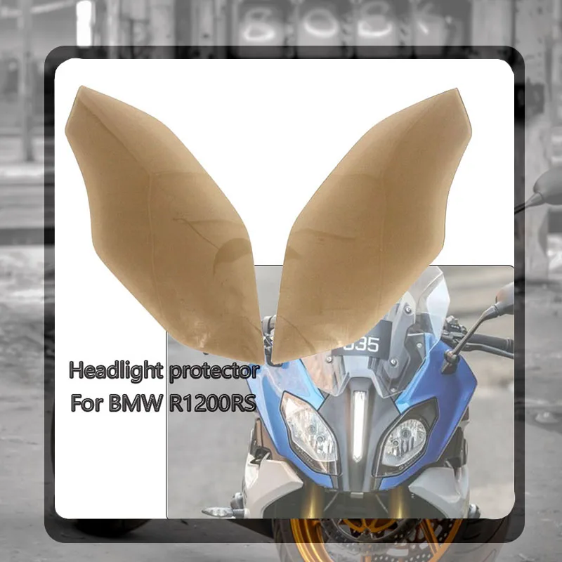 

For BMW R1200RS R1200 RS R 1200RS 2015 2016 2017 2018 Motorcycle Front Headlight Screen Guard Lens Cover Shield Protector