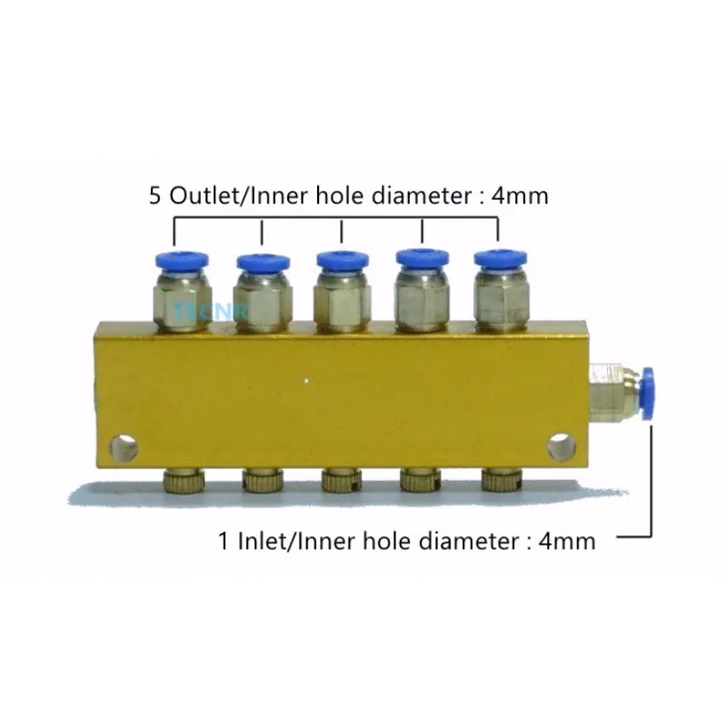 CNC Automatic Lubrication oil pump full set 2L digital electronic timer gear pumps for cnc router  TECNR