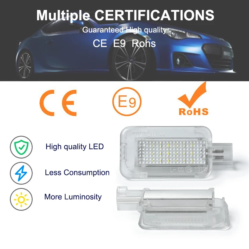 1 قطعة 12 فولت Led الأمتعة مصباح الداخلية سيارة جذع مقصورة ضوء لهوندا أكورد مدينة سيفيك 4D FR-V البصيرة 5D الجاز/صالح