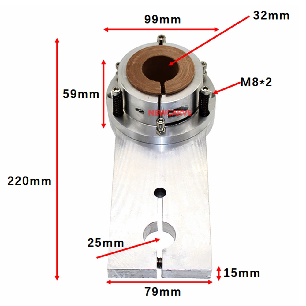 Anti-collision Clamp 32mm with 2pcs proximity switch For Gantry And Desktop Cutting  CNC Plasma Flame Cutting Machine NEWCARVE