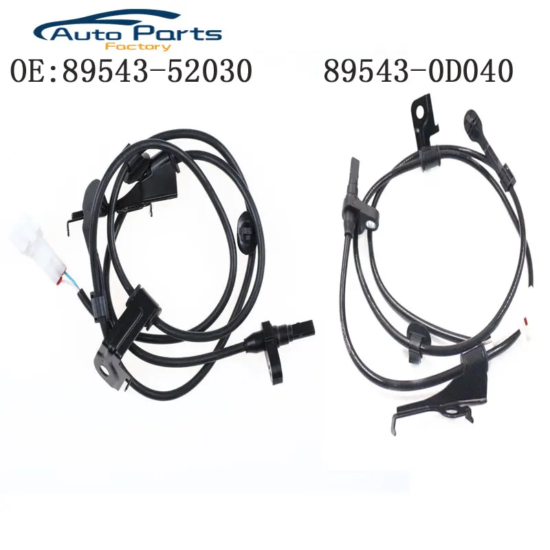 

Pair New Front Left & Right ABS Wheel Speed Sensor For Toyota /Yaris /Scion XD 89543-52030 89543-0D040 8954352030 895430D040